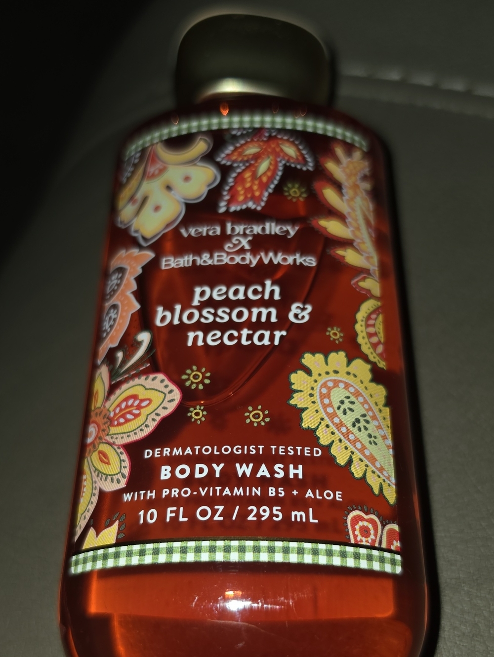 Bath & Body Works Peach Blossom & Nectar Body Wash - Orange